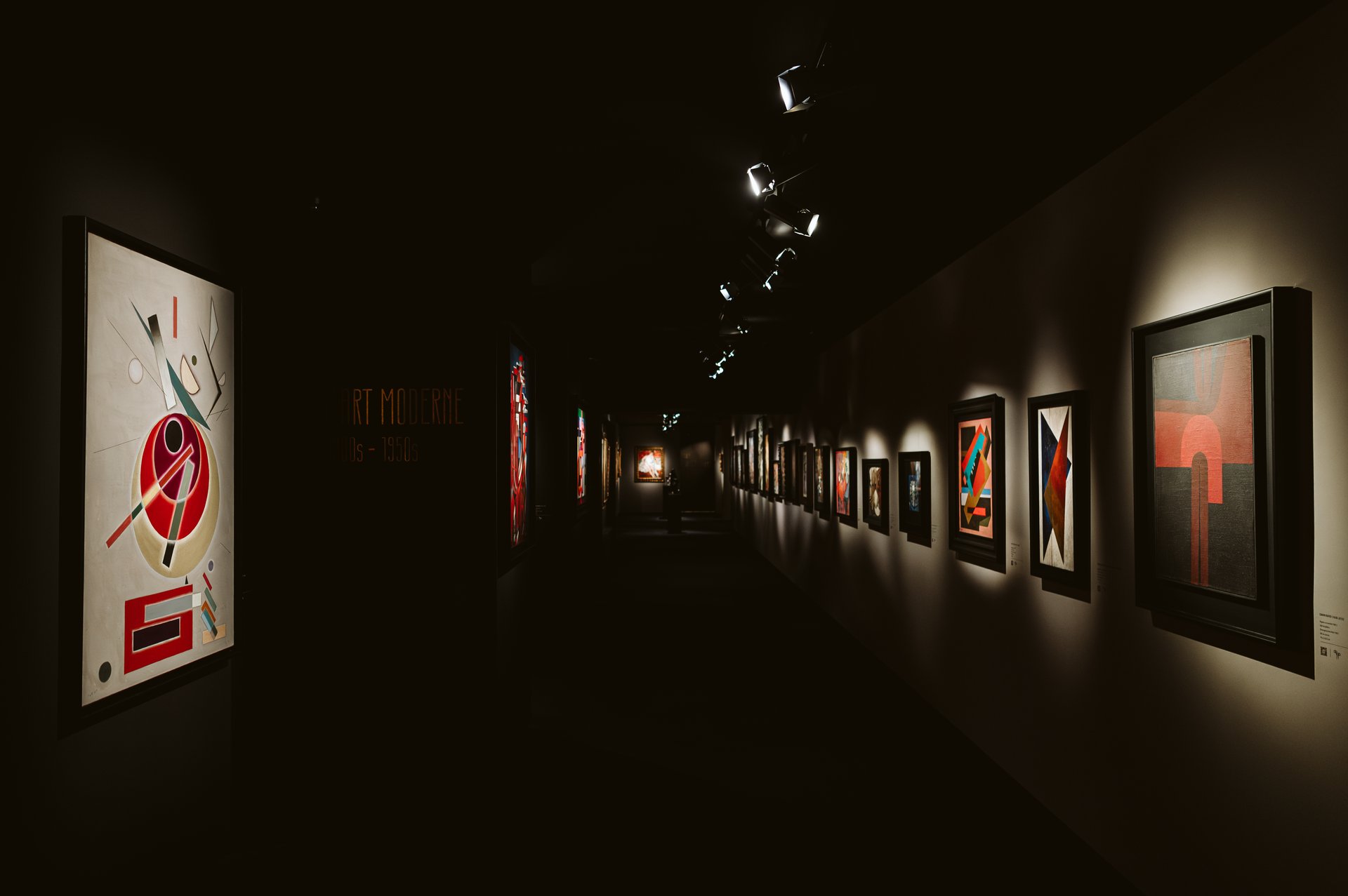 The Hub of Fine Arts gallery interior